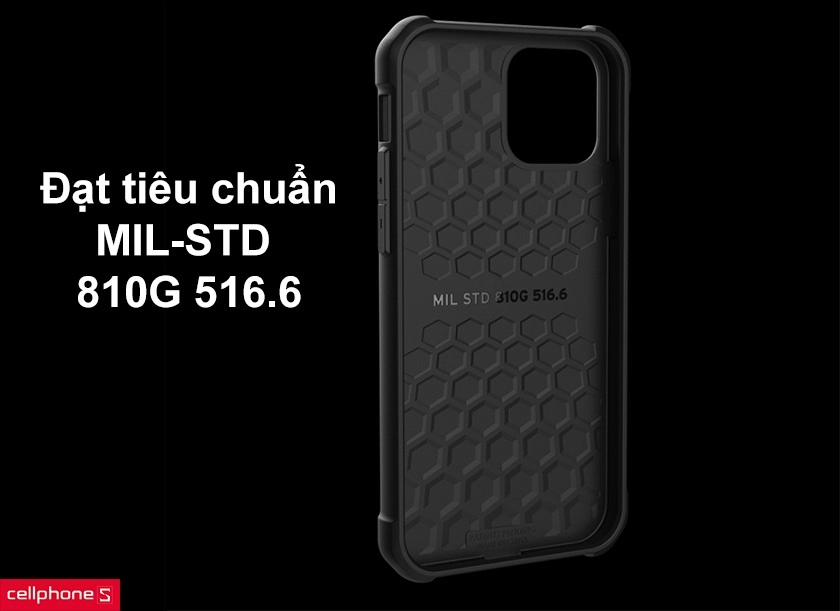 Chống va đập đạt chuẩn quân đội Mỹ