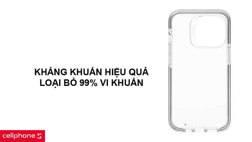 Tương thích sạc Magsafe, diệt khuẩn tuyệt đối