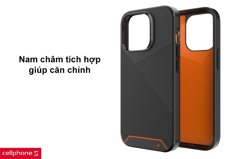 Tương thích với sạc nhanh không dây MagSafe