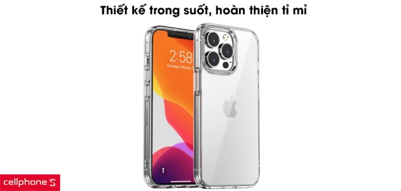 Ốp lưng iPhone 13 Pro Max Likgus L10 Crystal