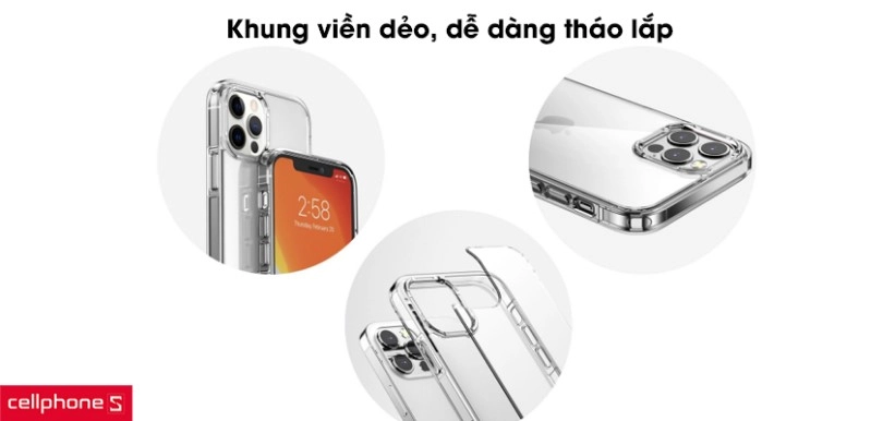 Ốp lưng iPhone 13 Pro Max Likgus L10 Crystal