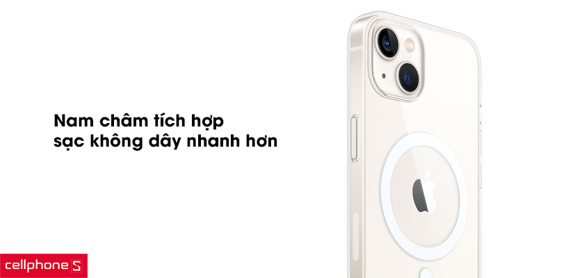 Nam châm tích hợp mang đến trải nghiệm sạc không dây nhanh hơn