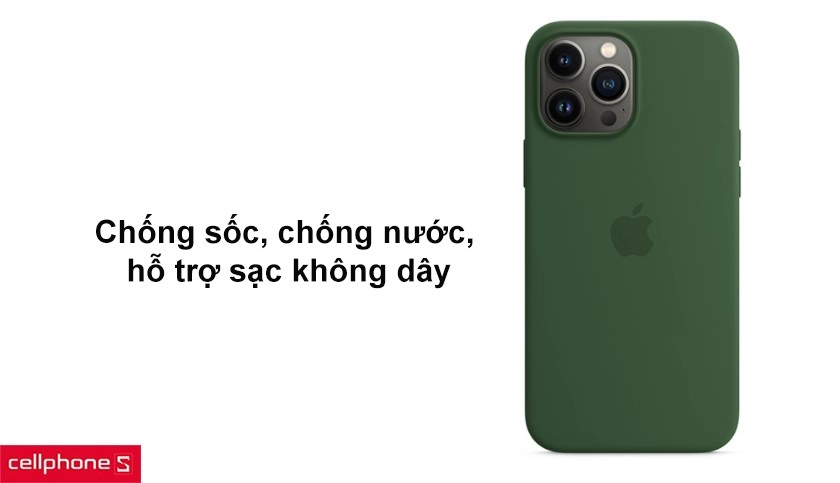 Chống sốc, chống nước, hỗ trợ sạc không dây