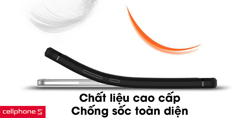 Chất liệu cao cấp, khả năng chống sốc toàn diện