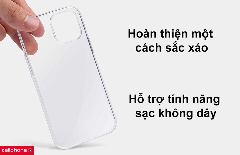 Hoàn thiện một cách sắc sảo, hỗ trợ tính năng sạc không dây