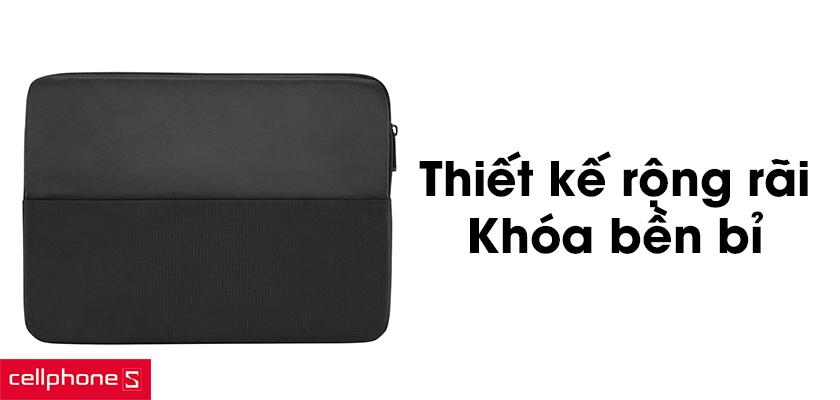 Thiết kế rộng rãi, hệ thống khóa bền bỉ