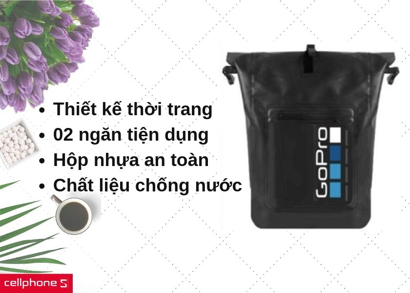 Thiết kế tối ưu, hộp nhựa tiện dụng cùng khả năng chống nước tốt
