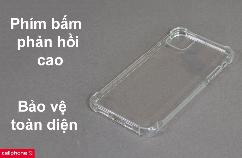 Phím bấm phản hồi cao, bảo vệ toàn diện