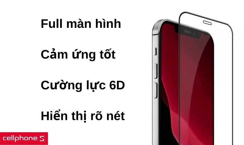 Thiết kế full màn hình ôm viền máy và cảm ứng mượt mà chống trơn trượt