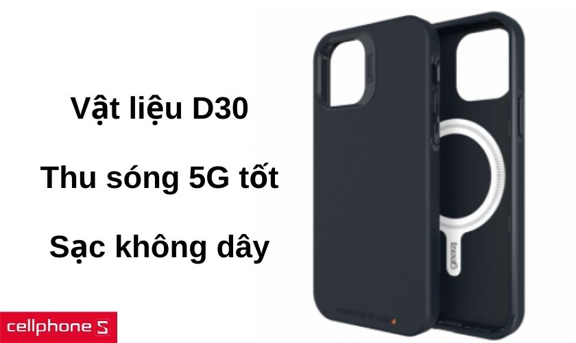 Vật liệu D30 tương thích tốt sóng 5G và sạc không dây