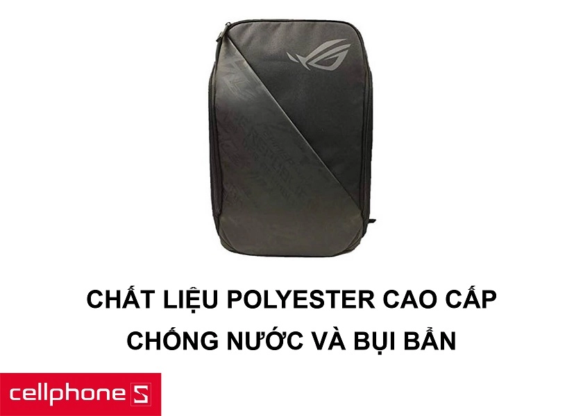 Chất liệu vải Polyester cao cấp bền bỉ cùng khả năng chống nước toàn diện