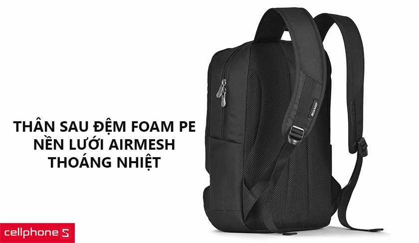 Trọng lượng chỉ 0.8 kg, kết hợp hoàn hảo giữa nhiều lớp chất liệu