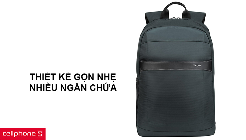 Thiết kế gọn nhẹ, phù hợp với nhiều kích thước laptop