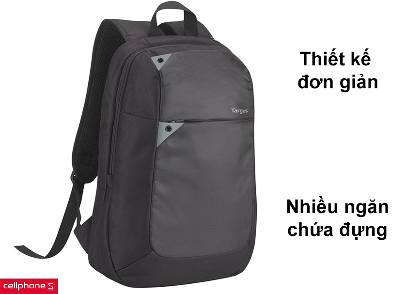 Thiết kế đơn giản, nhiều ngăn chứa đựng