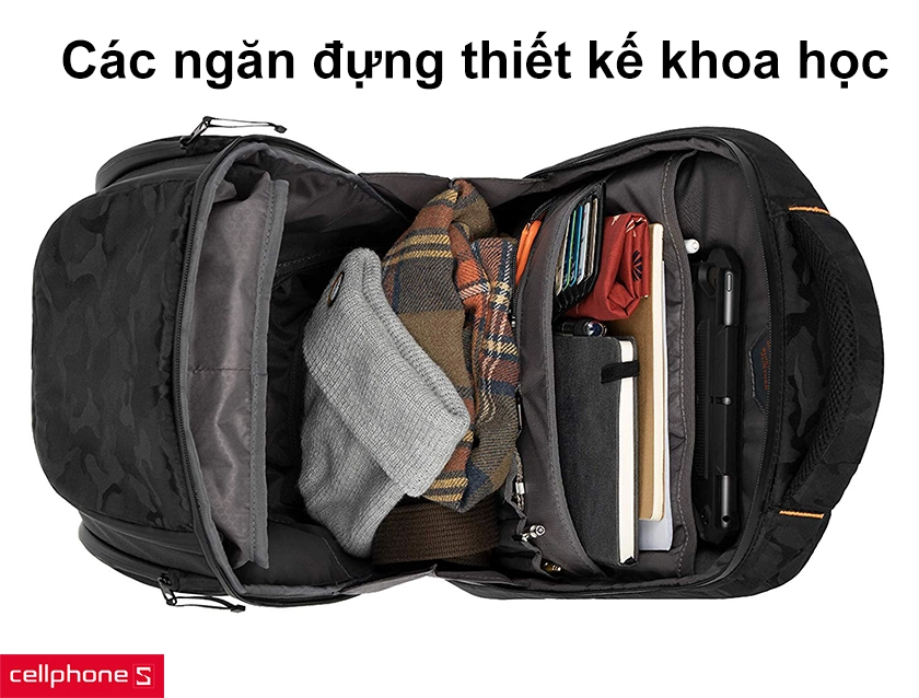 các ngăn đựng thiết kế khoa học