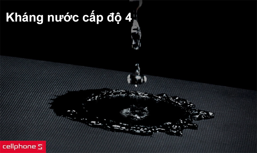 Yên tâm sử dụng nhờ khả năng giảm sốc, thiết kế chống nước cấp 4