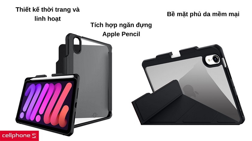 Bao da iPad mini 6 Itskins Hybrid Solid Folio