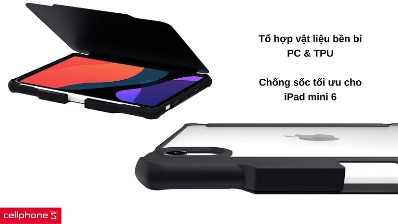 Bao da iPad mini 6 Itskins Hybrid Solid Folio