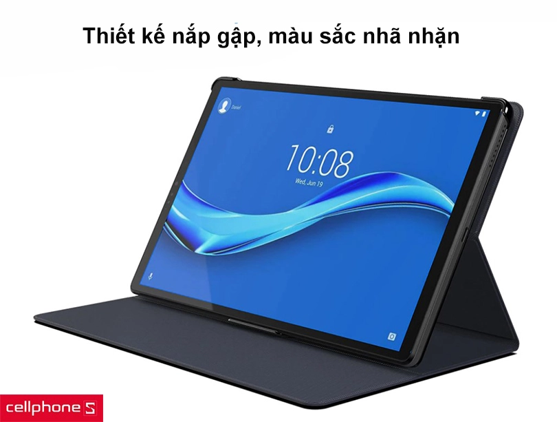 Thiết kế nắp gập, màu sắc nhã nhặn 