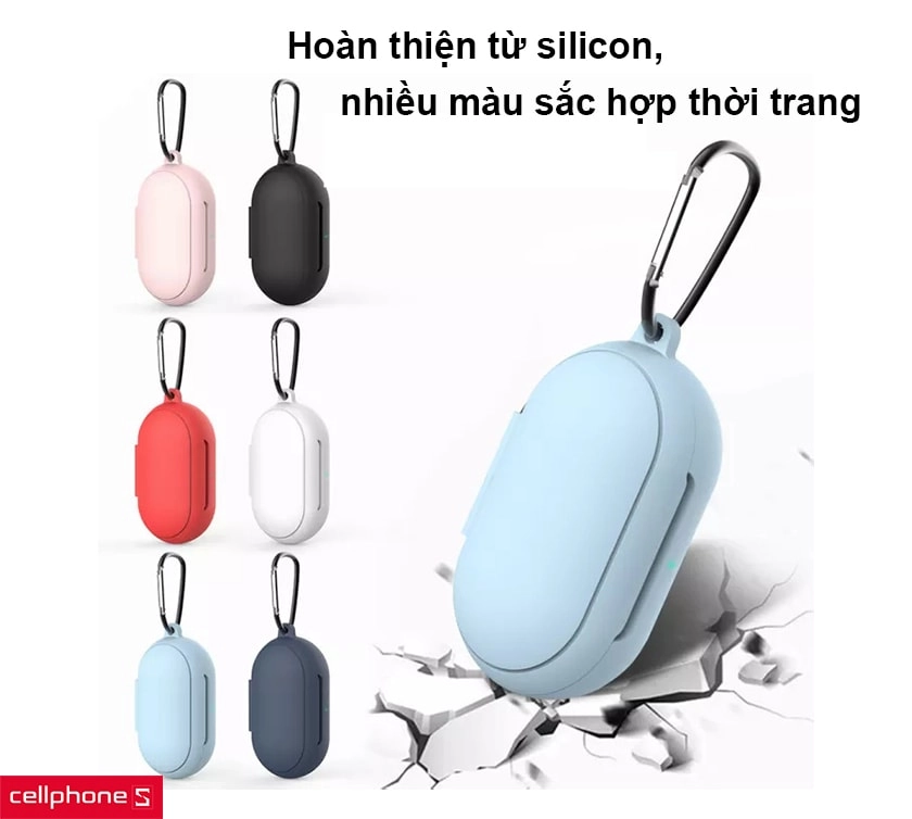 Hoàn thiện từ silicon, nhiều màu sắc hợp thời trang