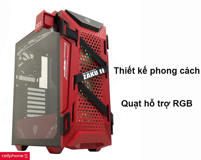 Case máy tính ASUS TUF Gaming GT301 Gundam