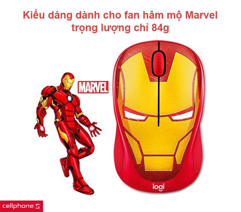 Kiểu dáng dành riêng cho fan hâm mộ Marvel