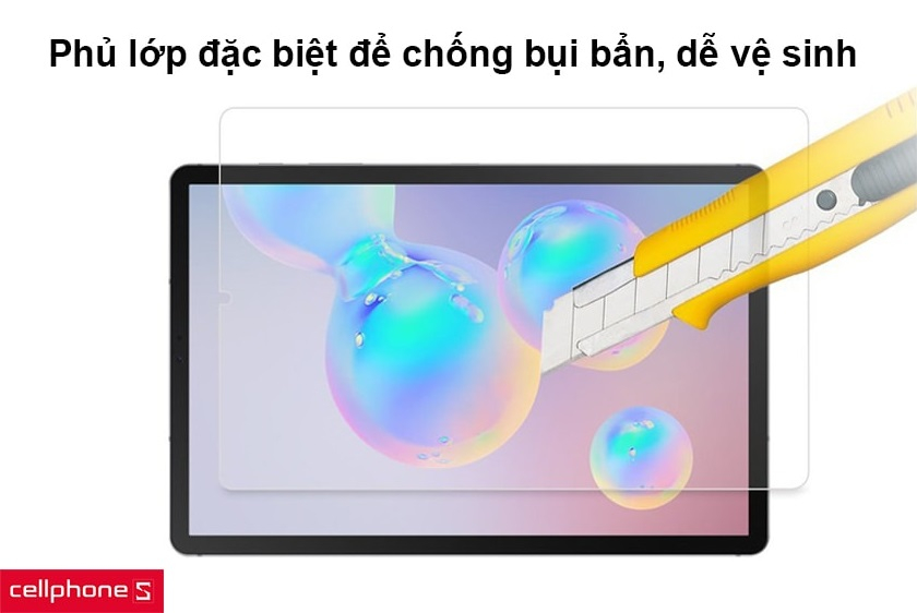 Phủ lớp đặc biệt để chống bụi bẩn, dễ vệ sinh