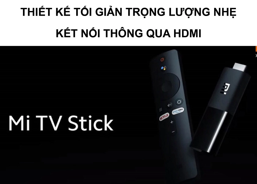 Thiết kế tối giản thuận tiện kết nối cùng khả năng kết nối thông qua cổng HDMI