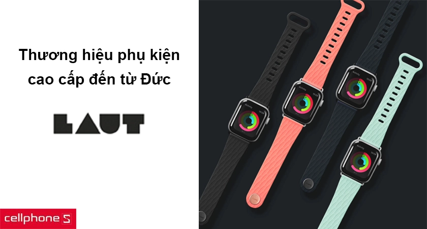 Dây đeo đến từ thương hiệu LAUT cao cấp từ Đức