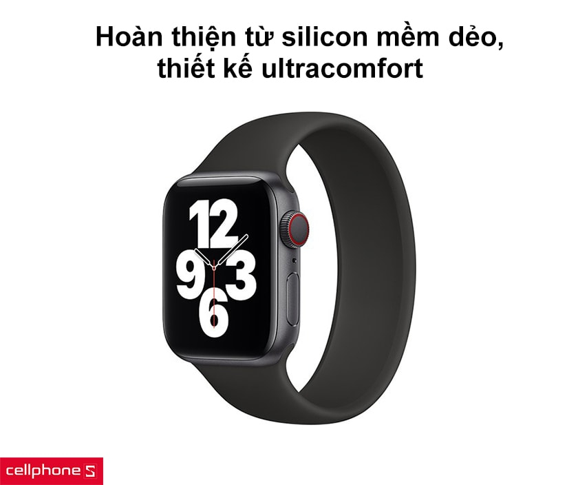 Hoàn thiện từ silicon mềm dẻo, thiết kế ultracomfort