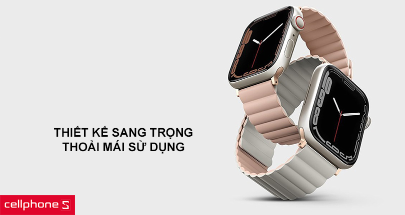 Kiểu dáng áo phao thời thượng, dây đeo silicon dễ chịu