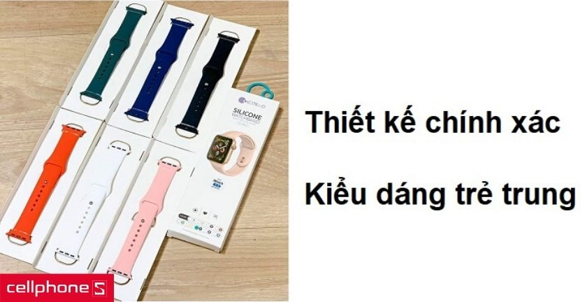 Thiết kế chính xác từng chi tiết cùng kiểu dáng trẻ trung, thời trang