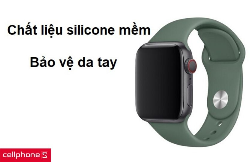 Chất liệu Silicone mềm bền bỉ, mềm mại giúp bảo vệ da tay người dùng