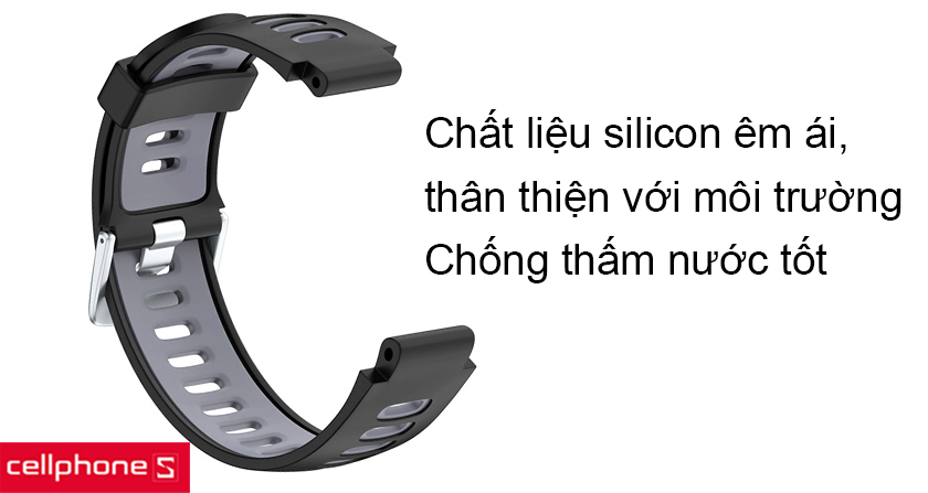 Chất liệu silicon êm ái, mềm dẻo và linh hoạt, thân thiện với môi trường