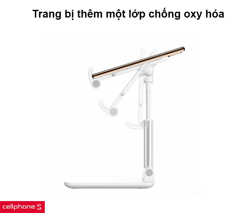 Trang bị một lớp chống oxy hóa