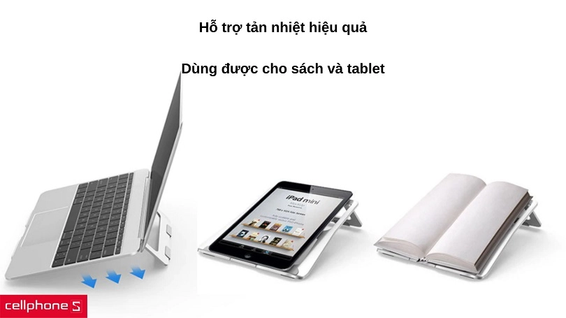 Thiết kế tiện lợi, tản nhiệt hiệu quả