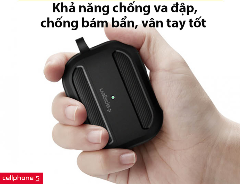 Khả năng chống va đập, chống bám bẩn, vân tay tốt