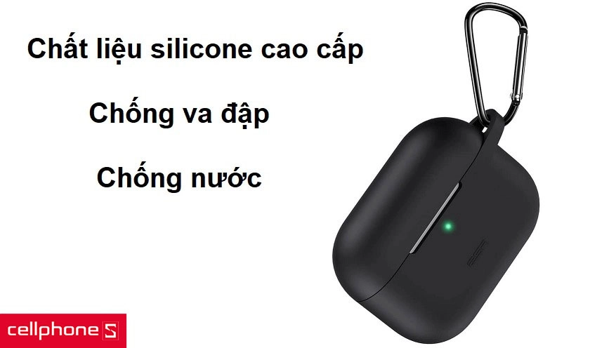 Chất liệu silicon cao cấp chống va đập hiệu quả và chống nước tốt