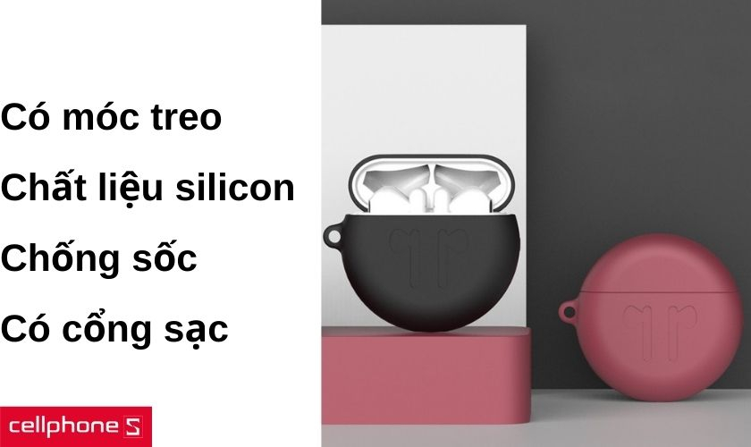 Thiết kế dạng móc khóa cùng đèn báo và cổng sạc ở đáy hộp