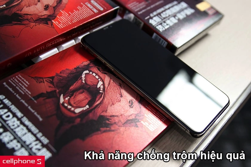 Khả năng chống nhìn trộm hiệu quả