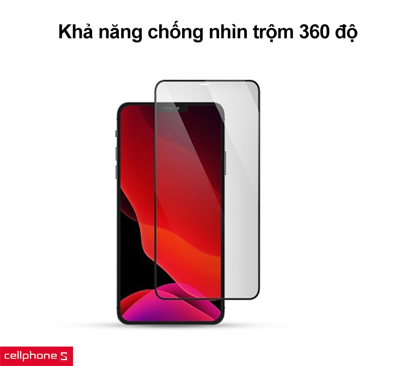 Khả năng chống nhìn trộm 360 độ