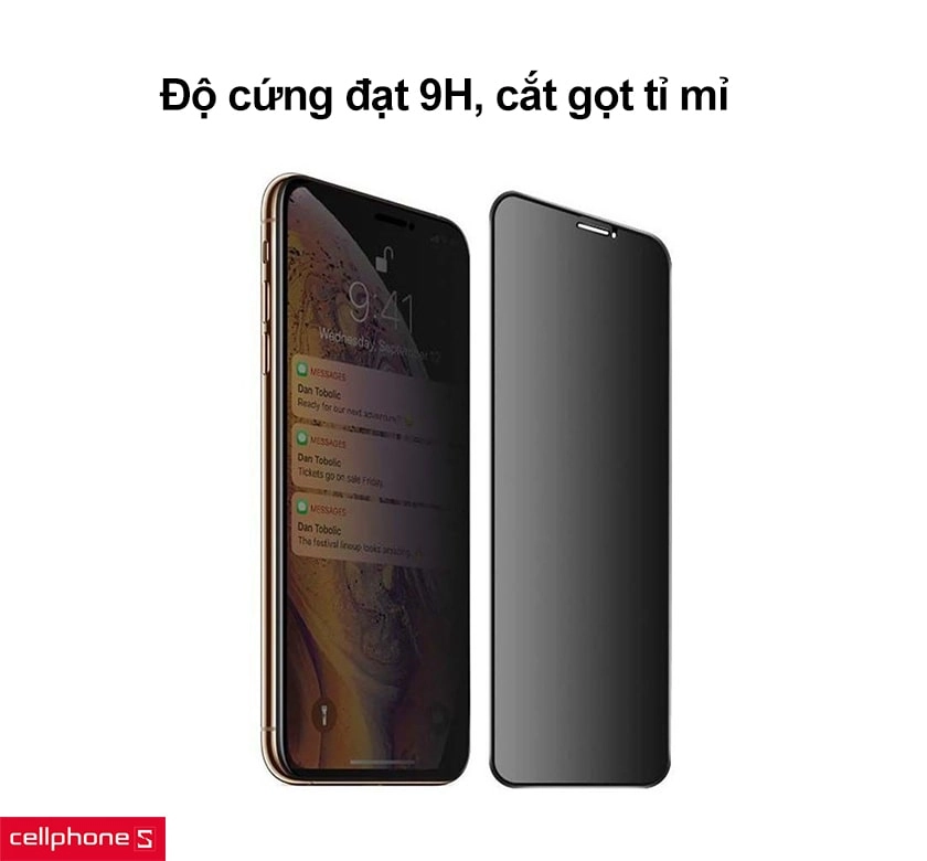 Độ cứng đạt 9H, cắt gọt tỉ mỉ