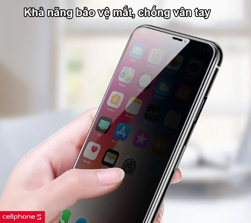 Khả năng bảo vệ mắt, chống vân tay