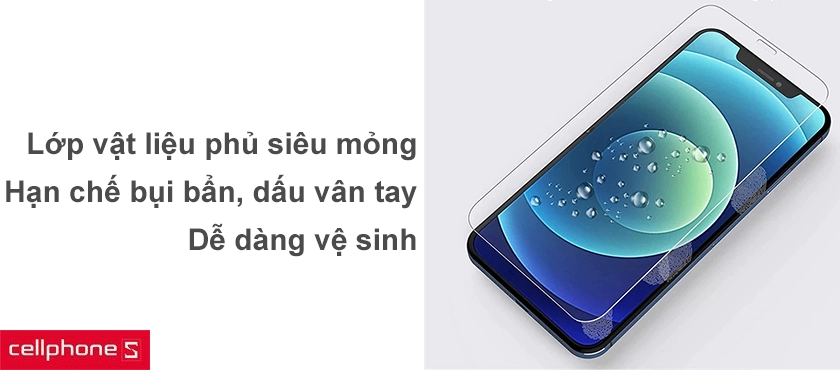 Lớp vật liệu phủ hạn chế bám bẩn