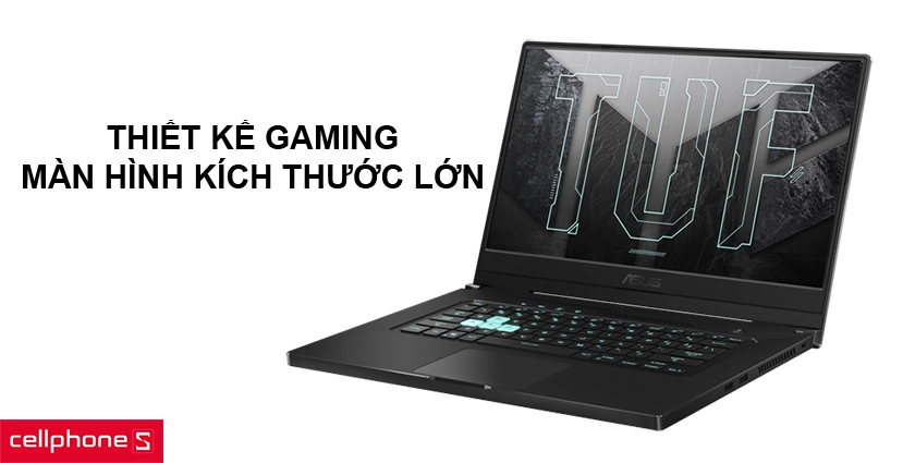 Thiết kế tạo cảm hứng chơi game, màn hình trải nghiệm cực mượt