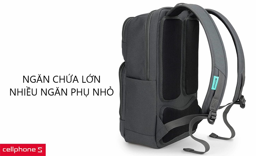 Chứa đựng vừa vặn laptop lên đến 17 inch và các đồ dùng bổ trợ khác