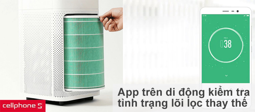 Hỗ trợ nhiều dòng máy lọc, quản lý tình trạng lõi qua ứng dụng