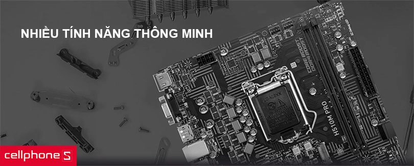 Nhiều tính năng thông minh giúp hệ thống hoạt động ổn định