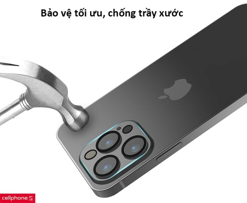 Dán cường lực camera iPhone 13 Pro/ Pro Max JCPal