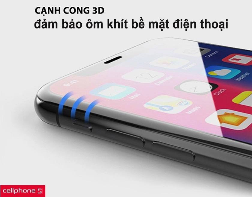 Tương thích tuyệt đối với iPhone 11 Pro Max, màn hình trong suốt và có khả năng chống chói